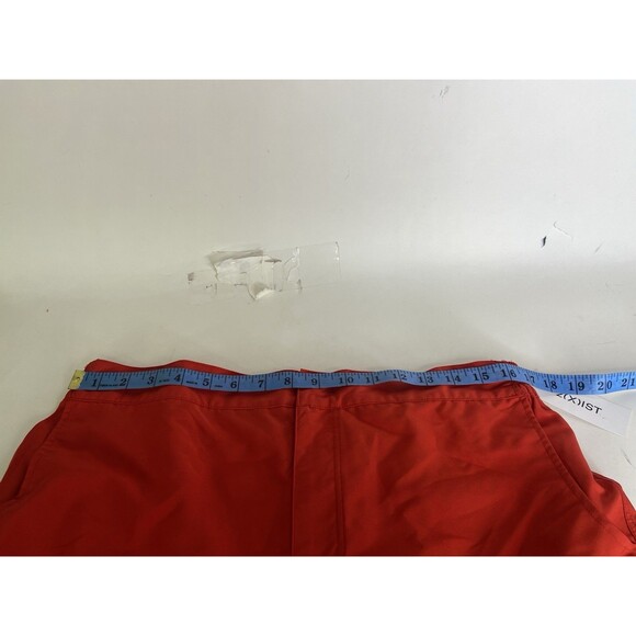 2XIST Swim Shorts Swimwear Bottoms Red Lined With Pockets Mens Size XL - Picture 5 of 9